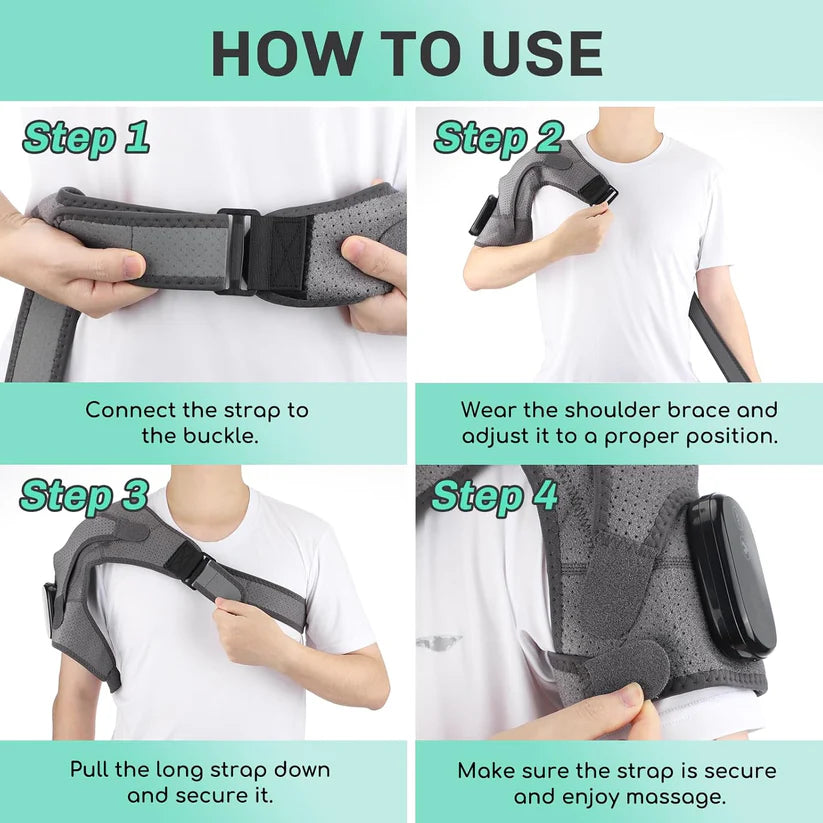 ShoulderRestore™ – Heated Compression Brace